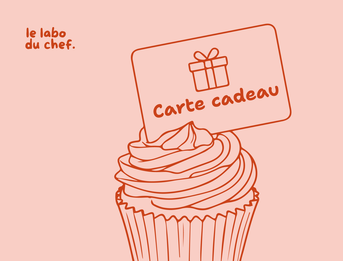 La carte cadeau du labo du chef : le cadeau qui fait toujours plaisir
