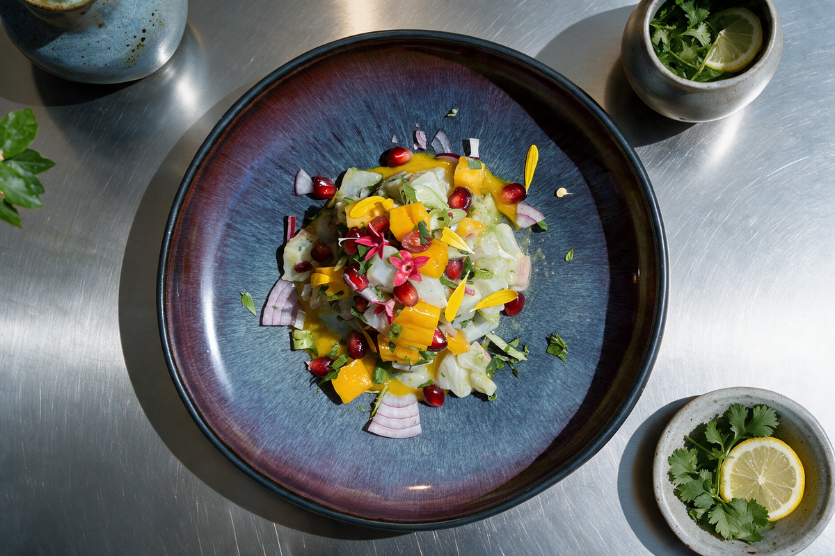 Cours de cuisine - Ceviche de daurade aux fruits et leche de tigre à la mangue - Mercredi 14 octobre à 10:00
